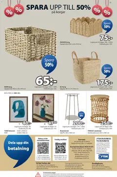 JYSK - erbjudanden - Förhandsvisning av reklamblad från butik JYSK aktuell från 24.12.2025 | Sida: 24 | Produkter: Bänk, Fotoram, Korg, Telefon