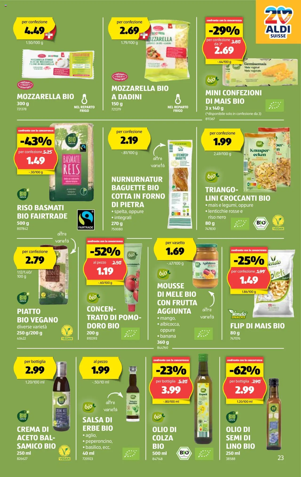 Aldi Volantino ab 21.08.2025 | Seite: 24 | Produkte: Baguette, Reis