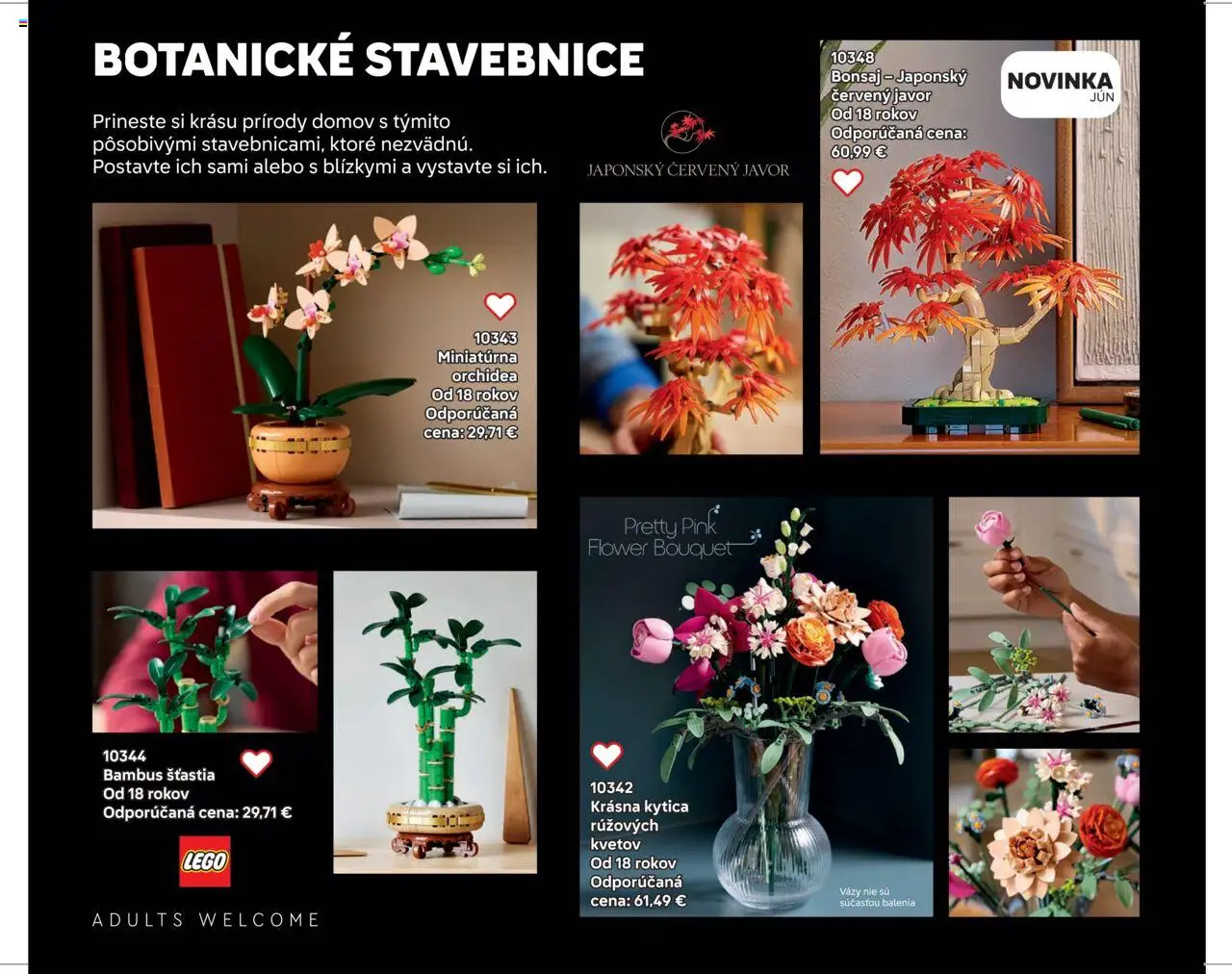 Nové ALLTOYS akcie – leták je platný od 01.06.2025 | Strana: 162 | Produkty: LEGO, Orchidea