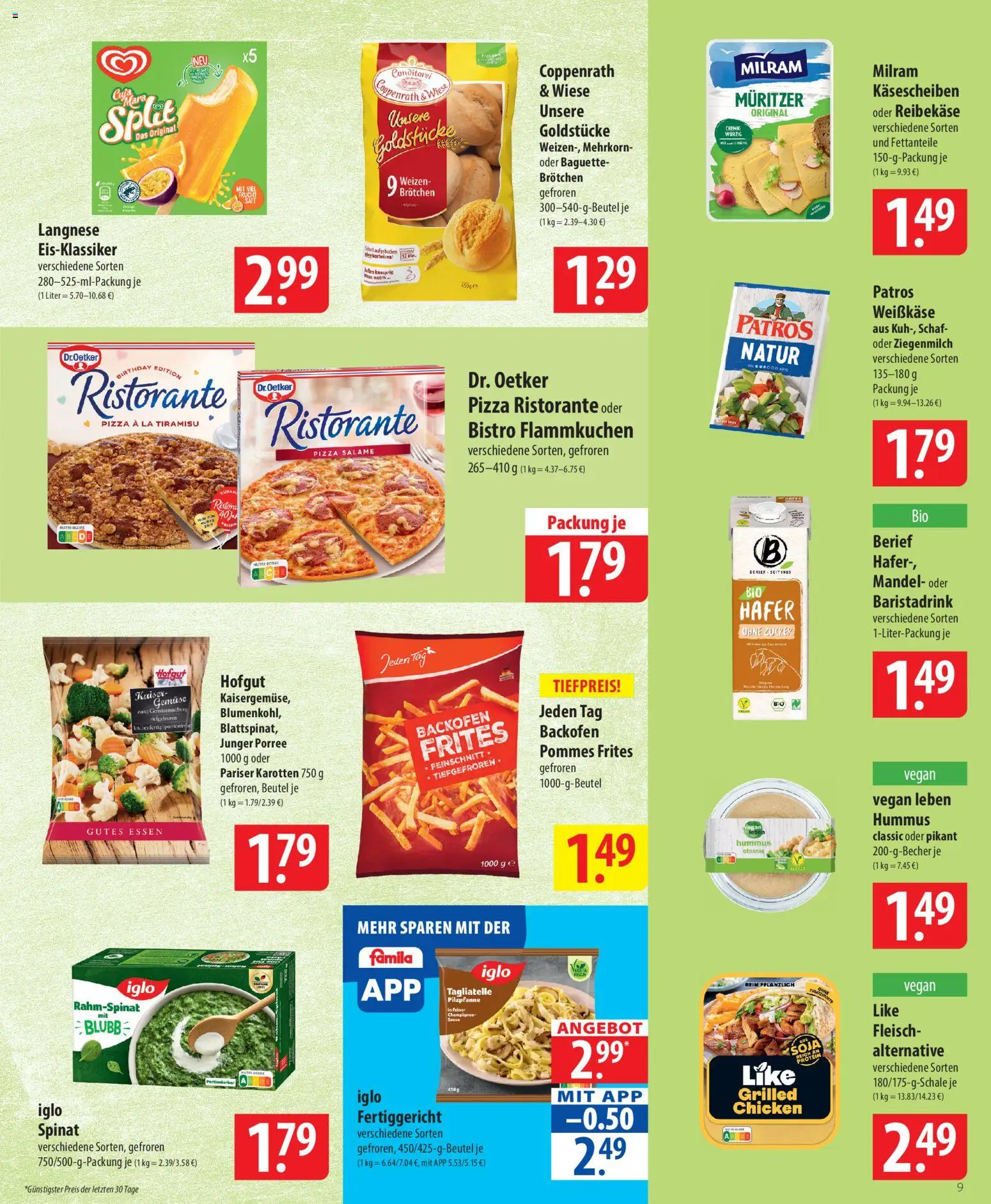 Famila Prospekt 	 – gültig ab 19.01.2026 | Seite: 9