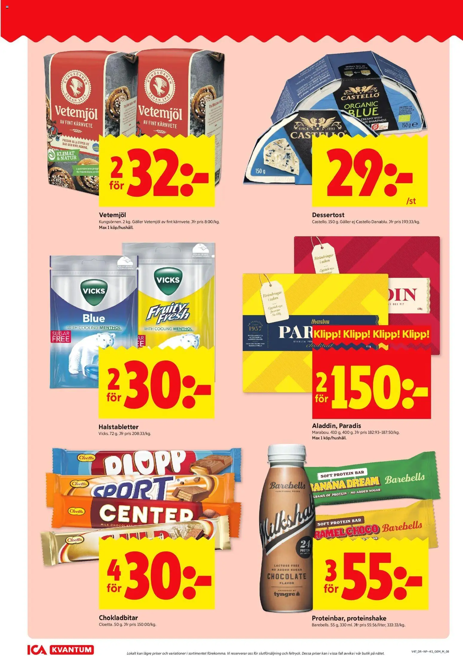 ICA Kvantum reklamblad aktuell från 17.11.2025 | Sida: 10