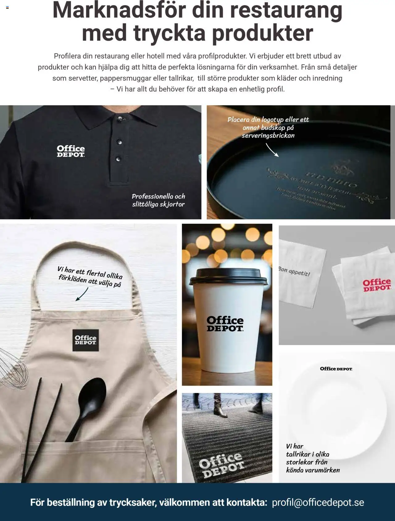 Office Depot reklamblad aktuell från 13.10.2024 | Sida: 19 | Produkter: Kläder