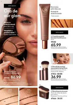 Noul catalog Oriflame – valabil de la 01.10.2025 | Pagină: 46 | Produse: Mâner, Pudră, Bronzer, Cremă