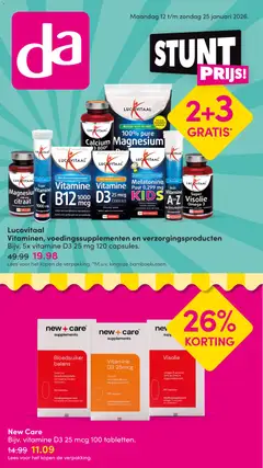 Da - Folder - Voorbeeld van een folder van Da, geldig van 12.01.2026
