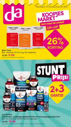 Da - Folder - Voorbeeld van een folder van Da, geldig van 12.01.2026