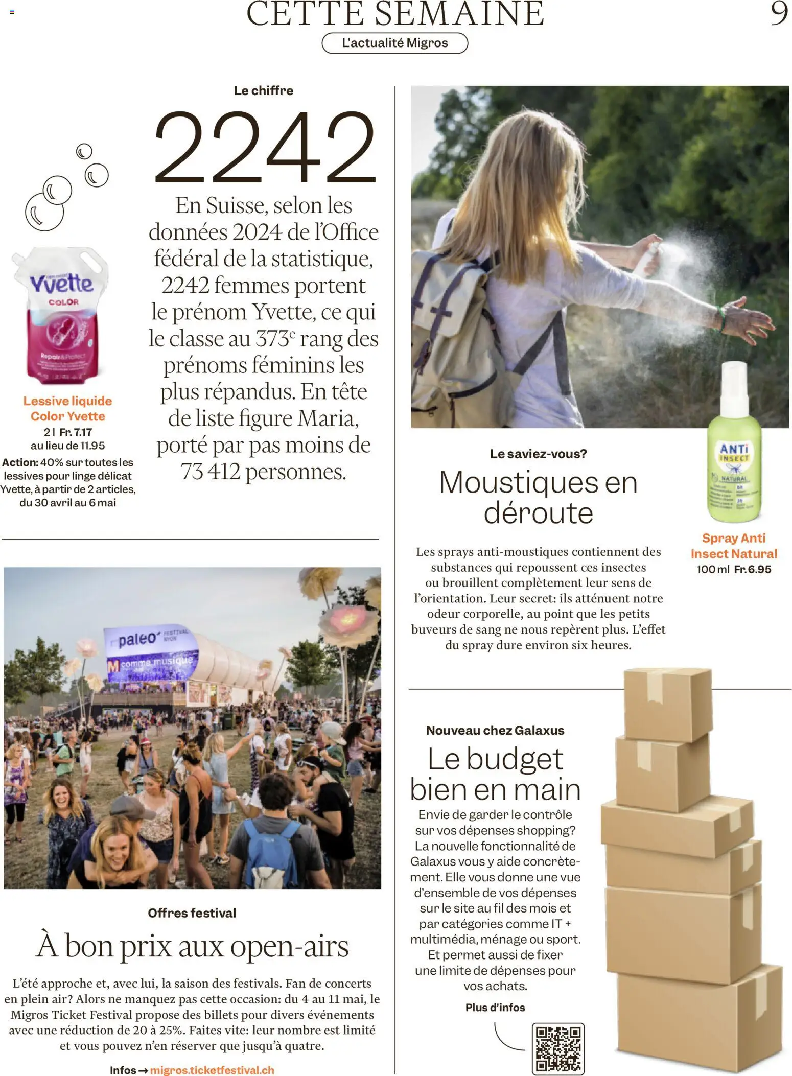 Migros aktionen Magazine FR – gültig ab 29.04.2026 | Seite: 9