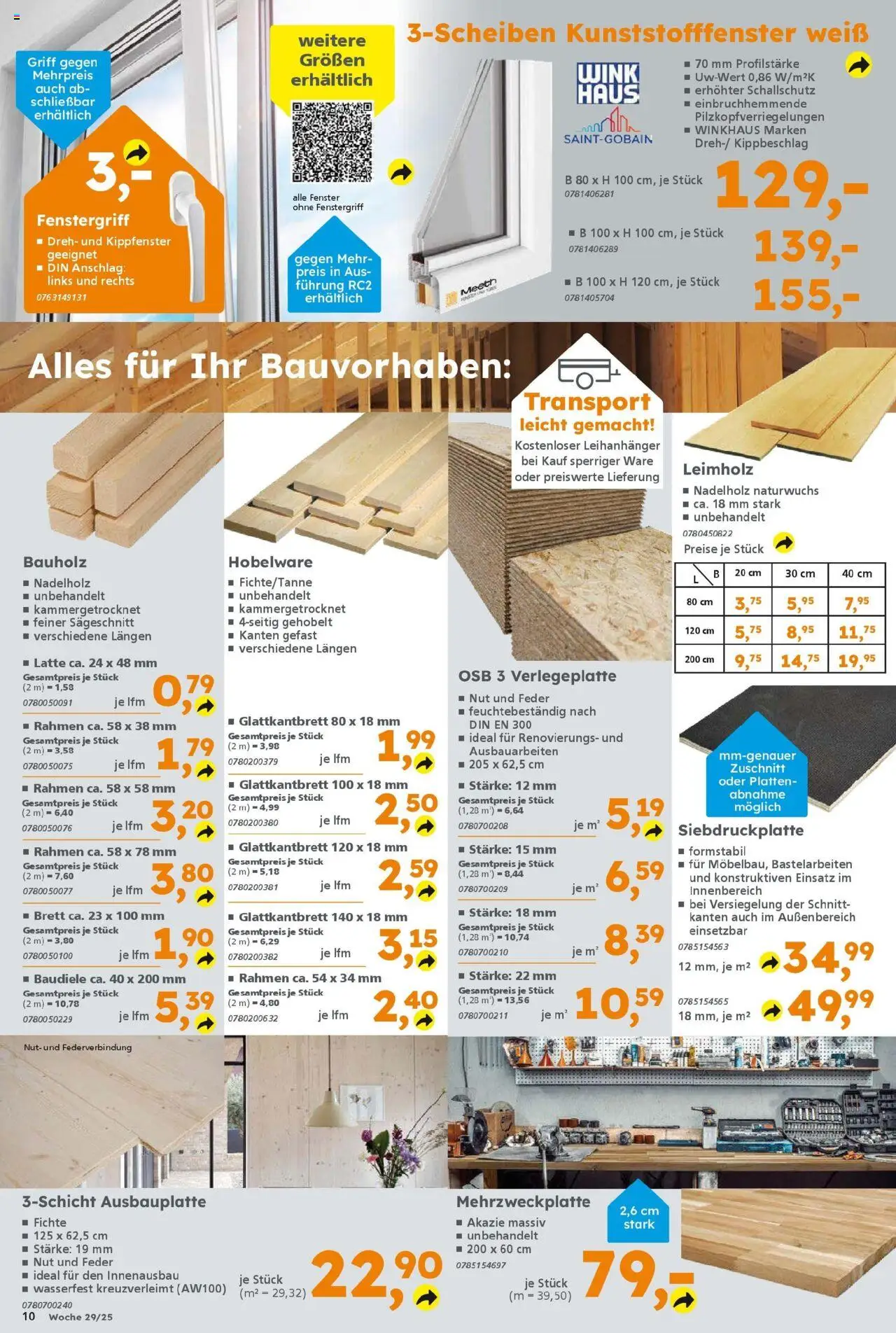 Globus Baumarkt prospekt Sankt Wendel	 – gültig ab 13.07.2025 | Seite: 10