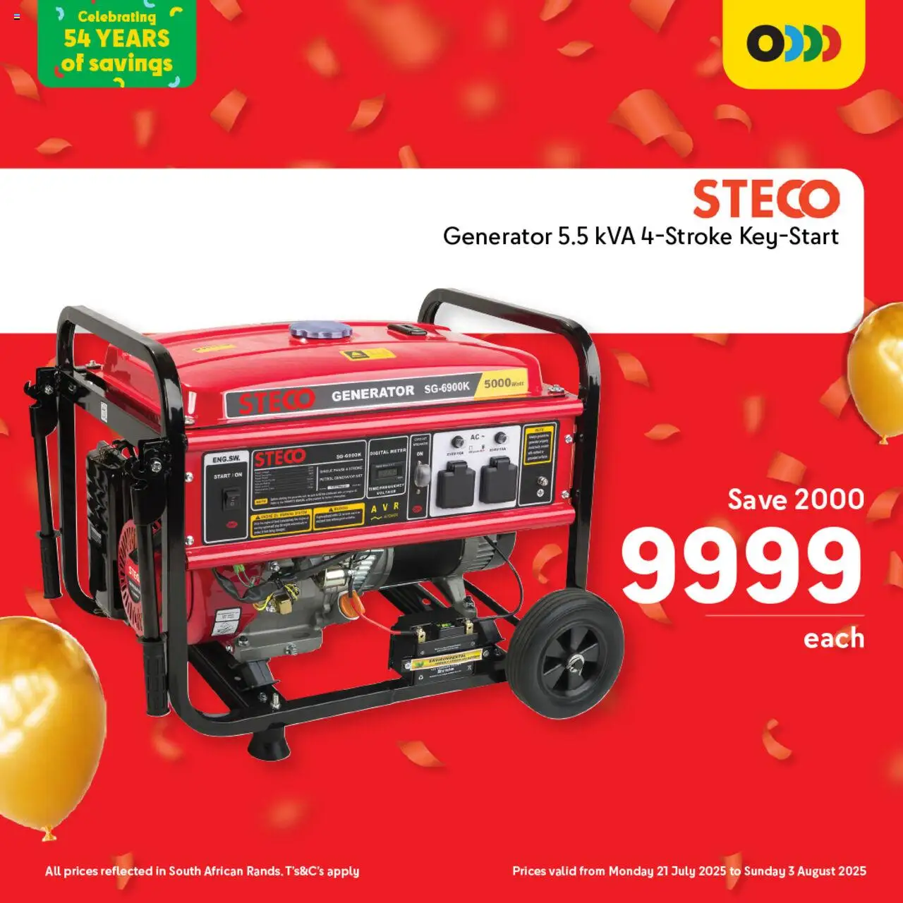 Makro Birthday Price-Drop DIY │ valid from 21.07.2025 | Page: 15 | Products: Generator