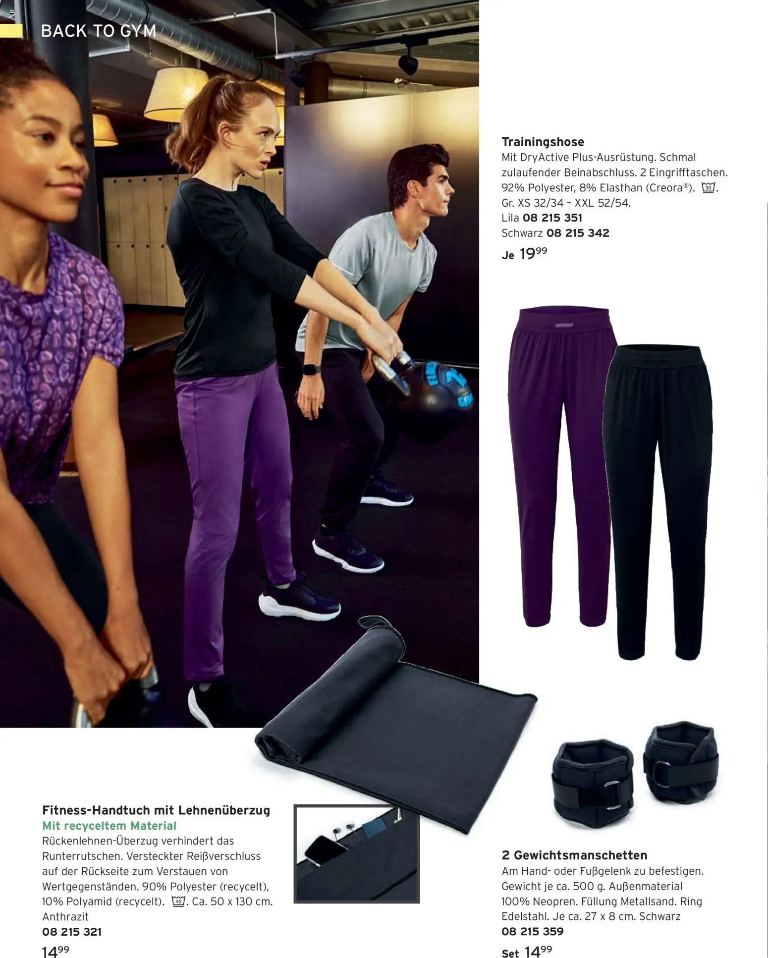 Prospekt Tchibo – gültig ab 01.01.2026 | Seite: 12 | Produkte: Gewicht, Trainingshose