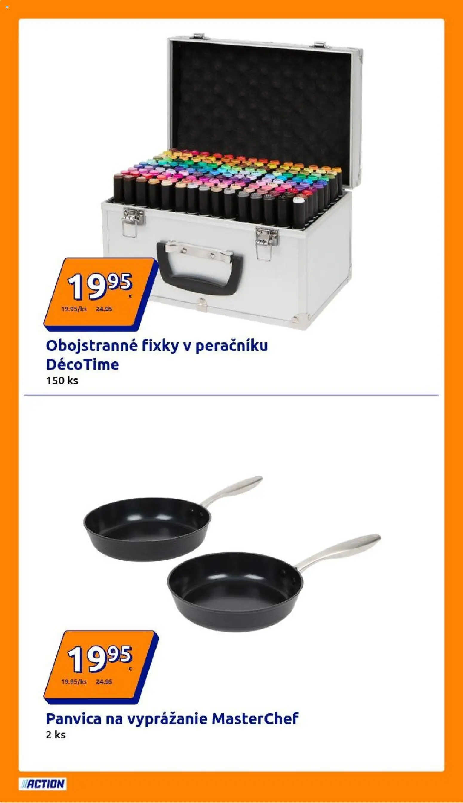 Nové Action akcie – leták je platný od 10.12.2025 | Strana: 20 | Produkty: Panvica, Fixky