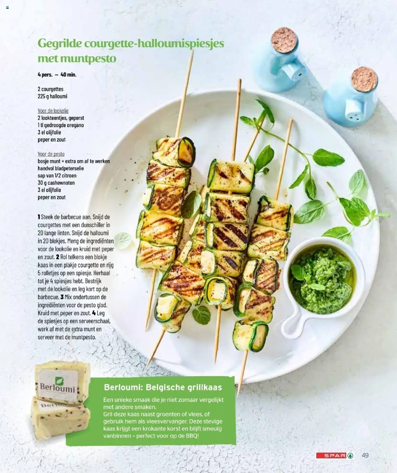  | Pagina: 49 | Producten: Sap, Peper, Munt, Kaas