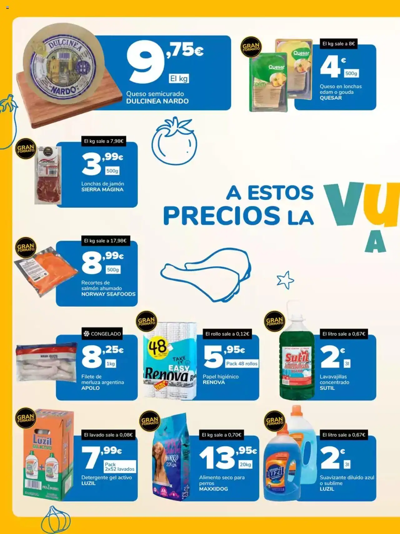 Supeco folleto │ válido desde el 26.08.2025 | Página: 6 | Productos: Detergente, Queso, Jamón, Papel higienico