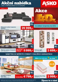 Náhled letáku ASKO nábytek leták od 30.10.2025