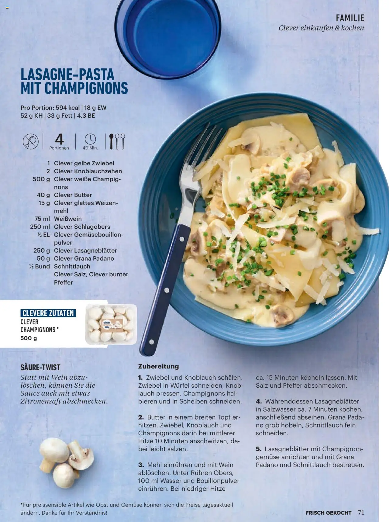 Billa AT akciós ujság - amely érvényes a következő dátumtól: 01.10.2025 | Oldal: 69 | Termékek: Grana padano, Hal