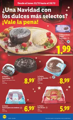 Vista previa Confiserie Firenze Coulant de chocolate, 2 unidades. 2 x 90 g válido desde el 22.12.2025 | Página: 30