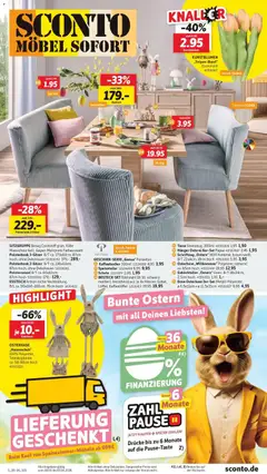 Sconto Prospekt Ostern Großpösna ab 18.03.2026 gültig