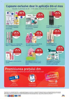 Noul catalog DM drogeriemarkt – valabil de la 04.09.2025 | Pagină: 24 | Produse: Duș, Mascara