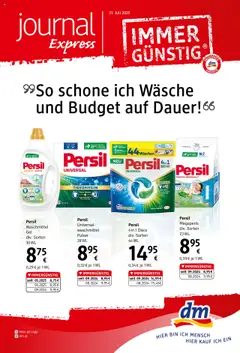 Vorschau von dem Prospekt - dm drogerie markt Flugblatt August 2025 gültig ab 31.07.2025