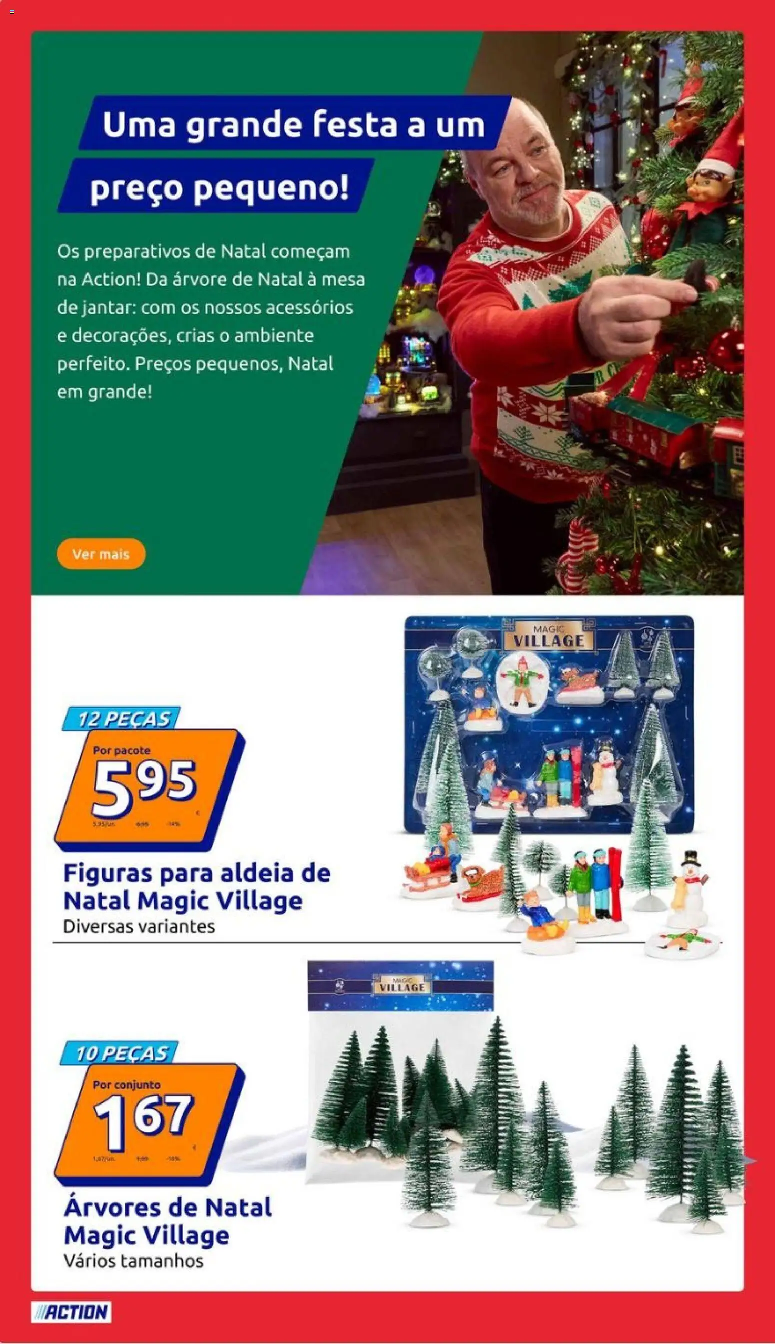 Action - Action PT week 46 2025 │ válido de 12.11.2025 | Página: 16 | Produtos: Árvore de natal, Mesa, Mesa de jantar
