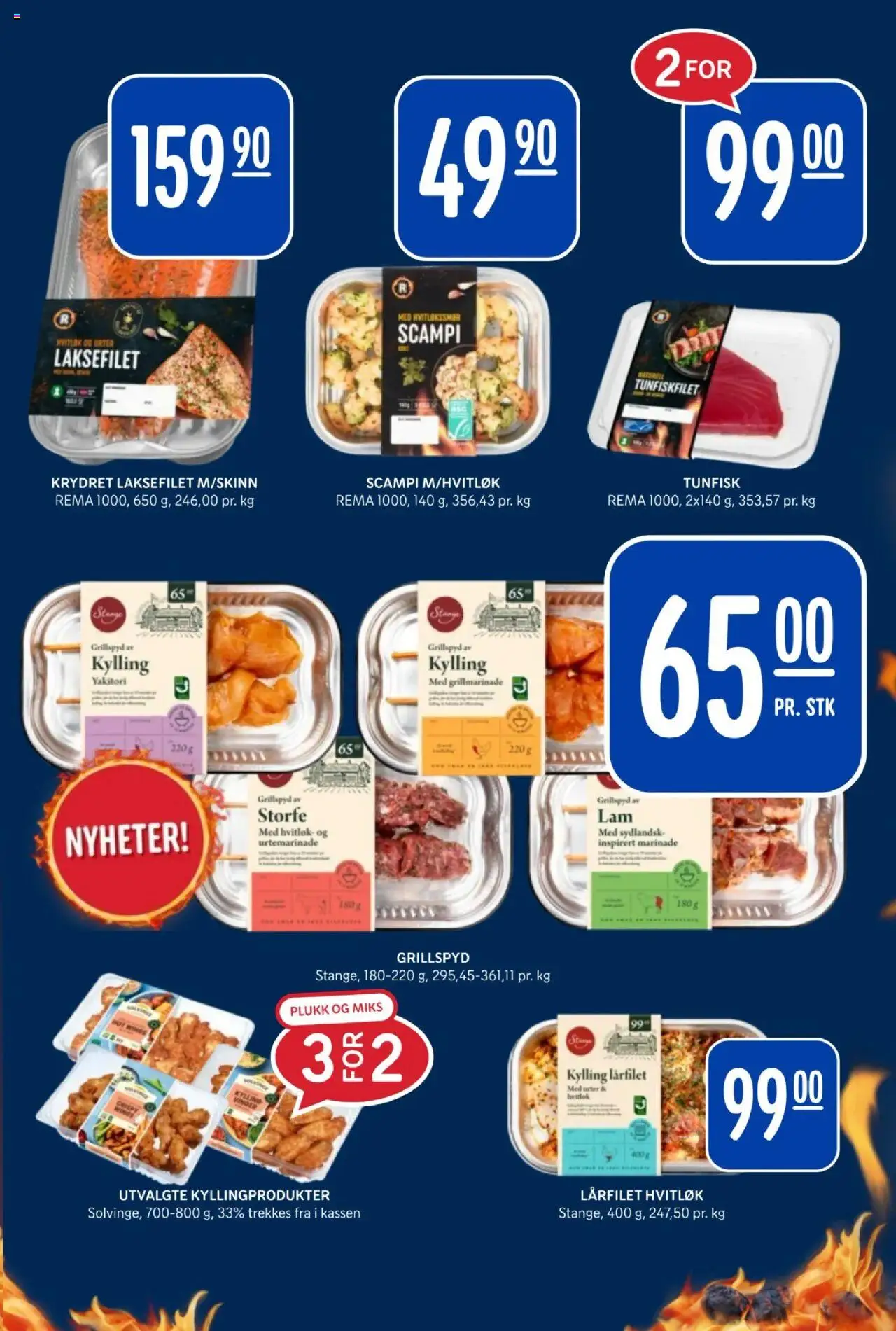  | Side: 10 | Produkter: Kylling, Lasagneplader, Ghee maslo, Scampi