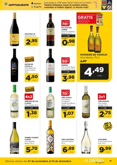 Vista previa Alimerka folleto Asturias válido desde el 27.11.2025 | Página: 35 | Productos: Vino, Anchoa