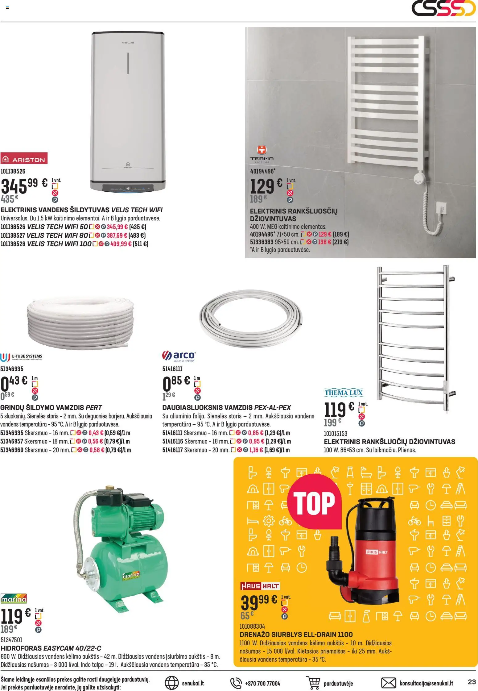 Senukai akcijos nuo 04.02.2026 | Puslapis: 23