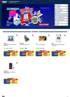 Anteprima del volantino Trony Salerno catalogo valido a partire dal 02.10.2025