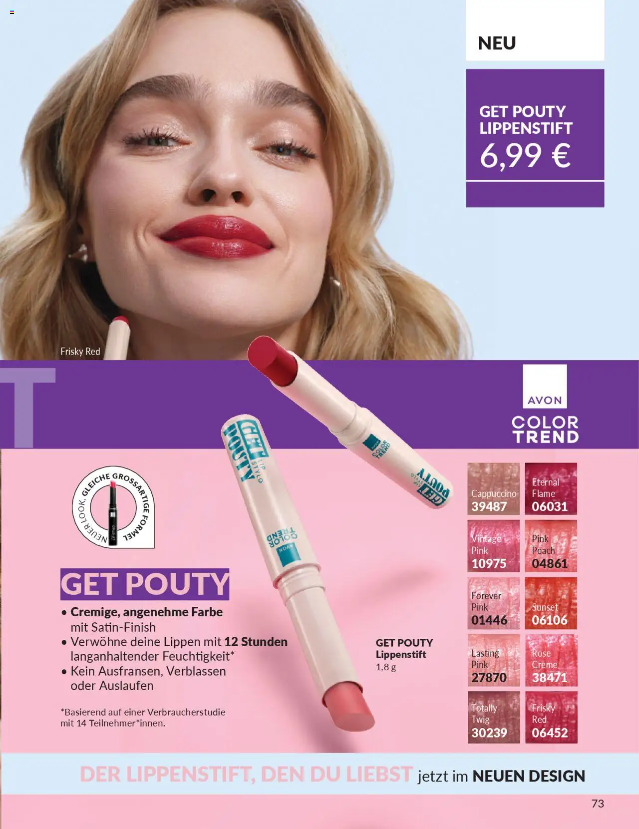 AVON Katalog Oktober 2025 – gültig ab 01.10.2025 | Seite: 75 | Produkte: Lippenstift