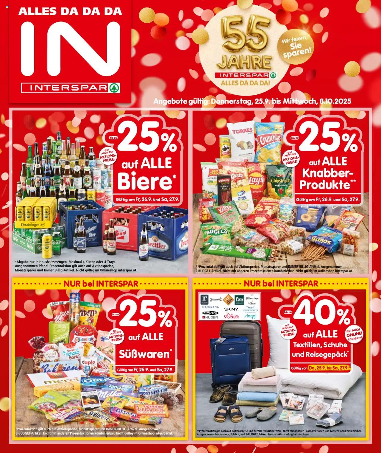 Interspar Flugblatt - Wien gültig ab 25.09.2025 | Seite: 1 | Produkte: Bier
