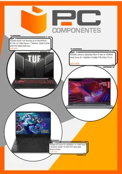 Vista previa PC Componentes Black Friday válido desde el 03.11.2025 | Página: 2 | Productos: Portátil HP, Portátil Lenovo