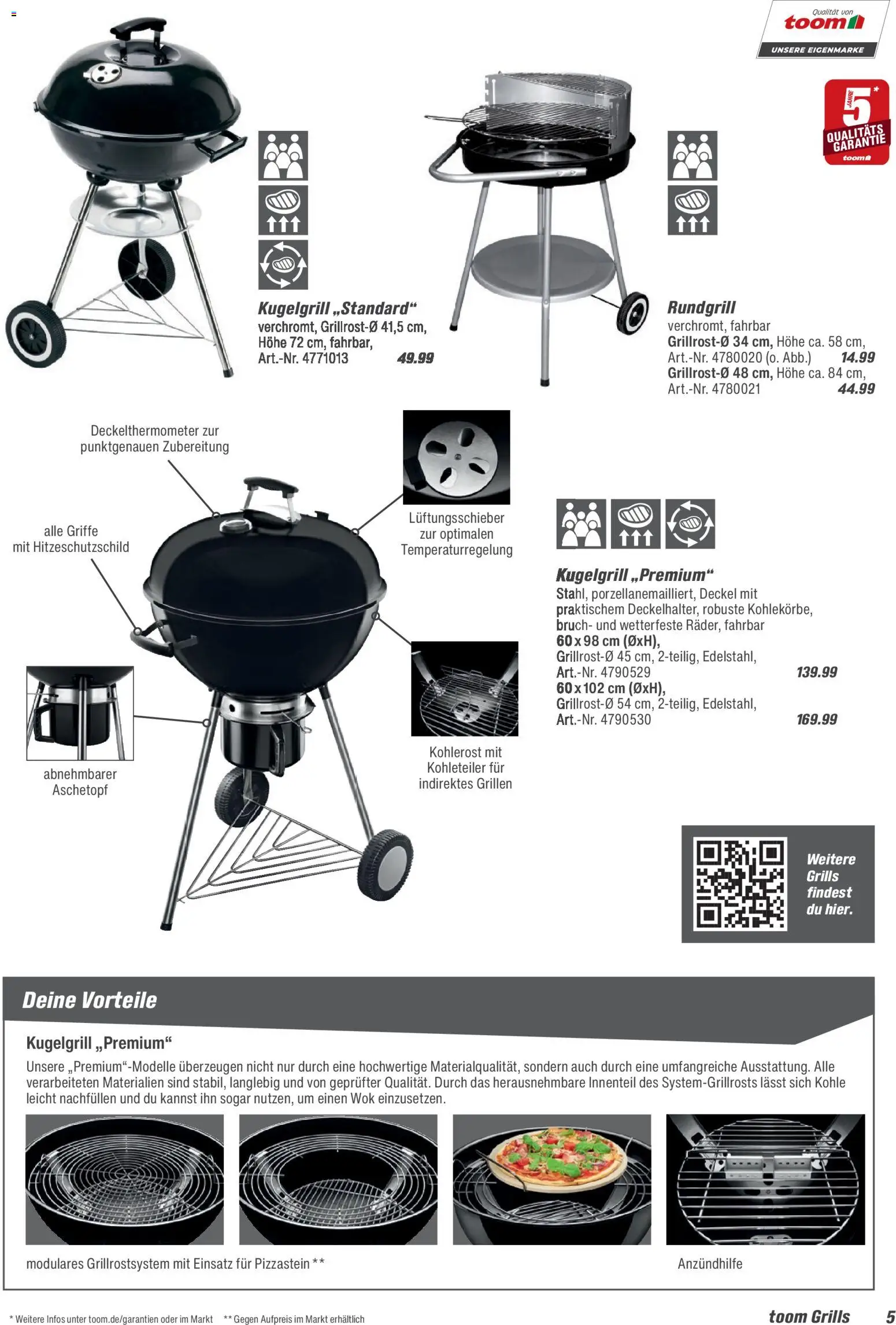 Toom Baumarkt  Grills & Zubehör 2026 – gültig ab 14.02.2026 | Seite: 5 | Produkte: Wok