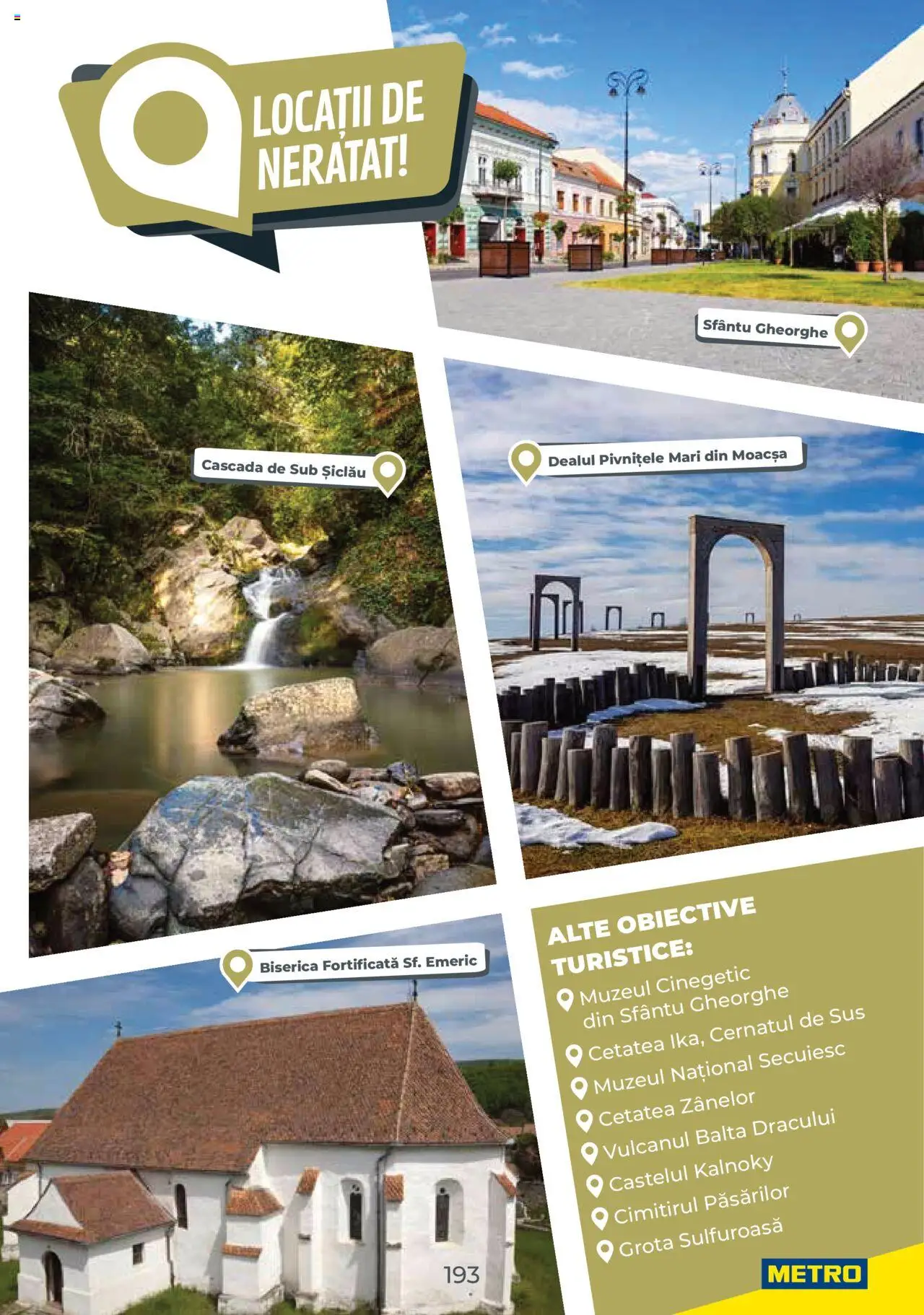 Metro catalog - Ghid de călătorie România – valabil de la 01.08.2025 | Pagină: 193
