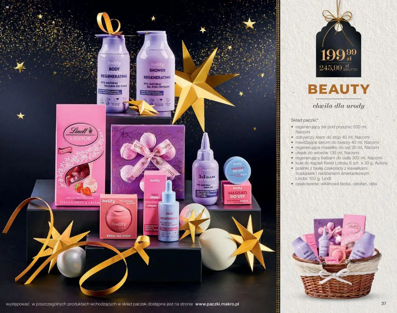 Makro Gazetka - Świat prezentów od 06.10.2025 | Strona: 37 | Produkty: Olejek do włosów, Żel pod prysznic, Krem do stóp, Serum do twarzy