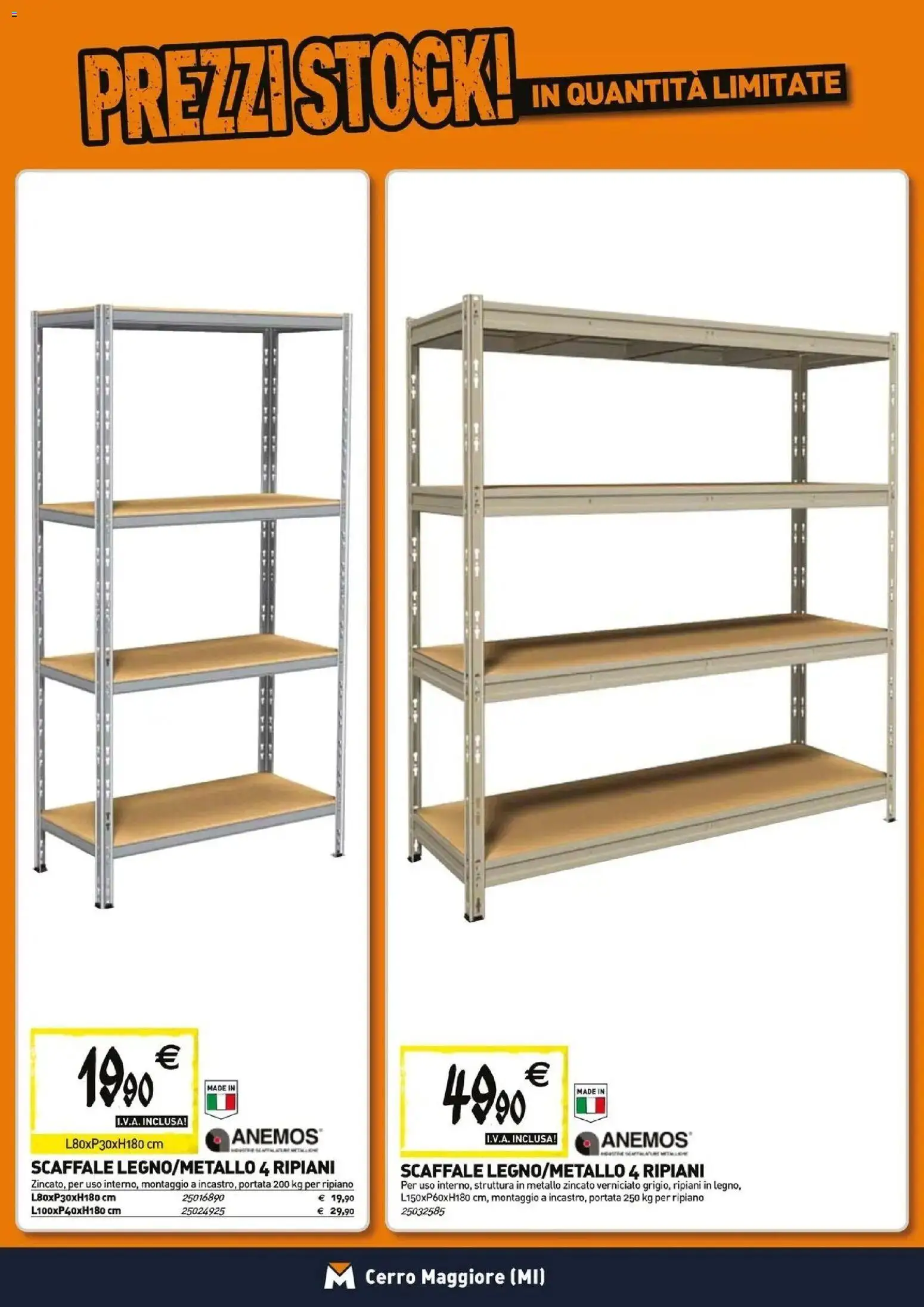 Volantino TECNOMAT del 26.03.2026 | Pagina: 15 | Prodotti: Ripiano, Scaffale