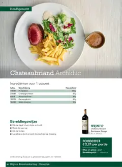 Sligro - M - Resto bistro favourite dish - Voorbeeld van een folder van Sligro, geldig van 08.10.2025 | Pagina: 30