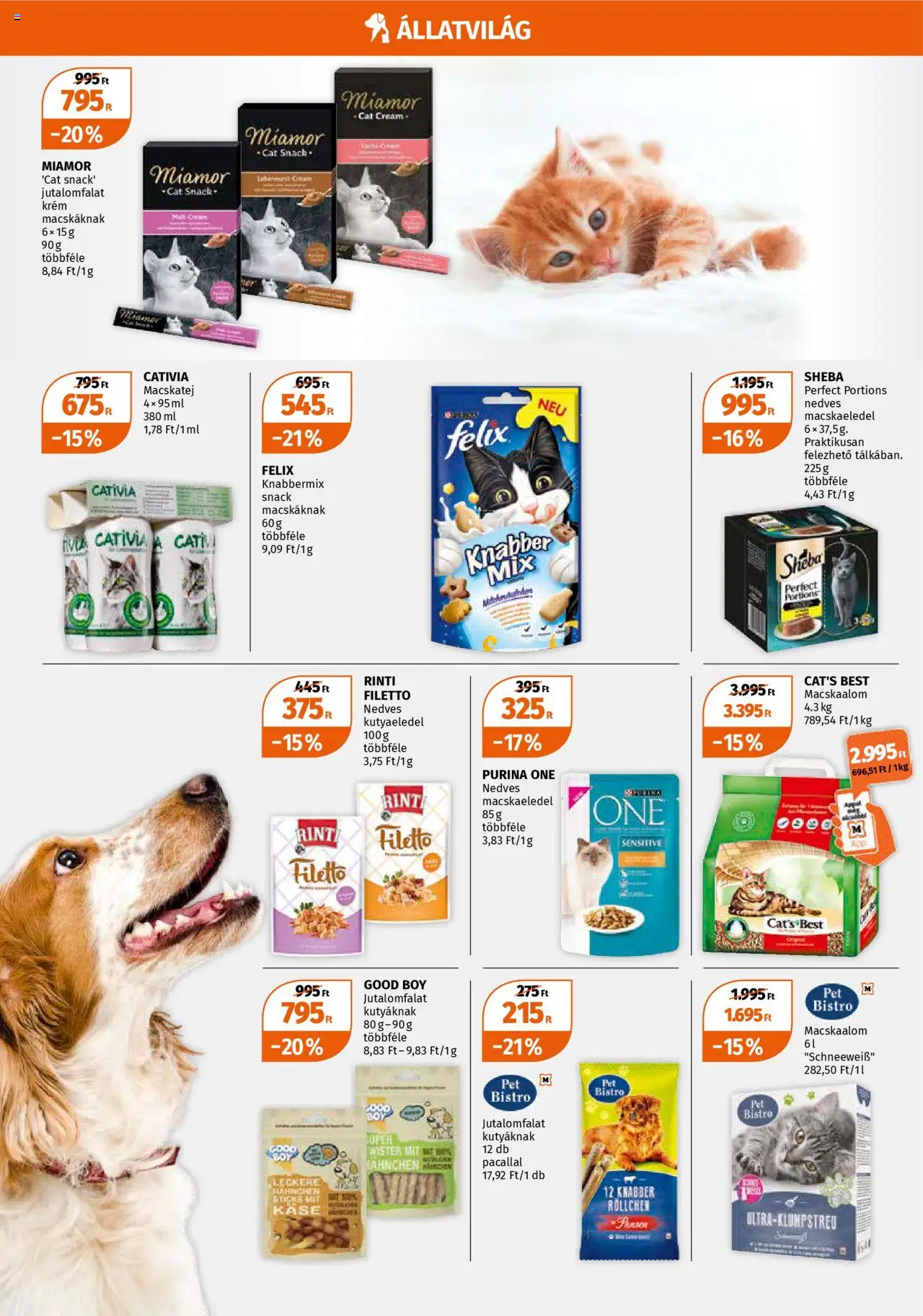 Müller akciós ujság - amely érvényes a következő dátumtól: 14.07.2025 | Oldal: 12 | Termékek: Macskaalom, Macskaeledel, Kutyaeledel, Purina one