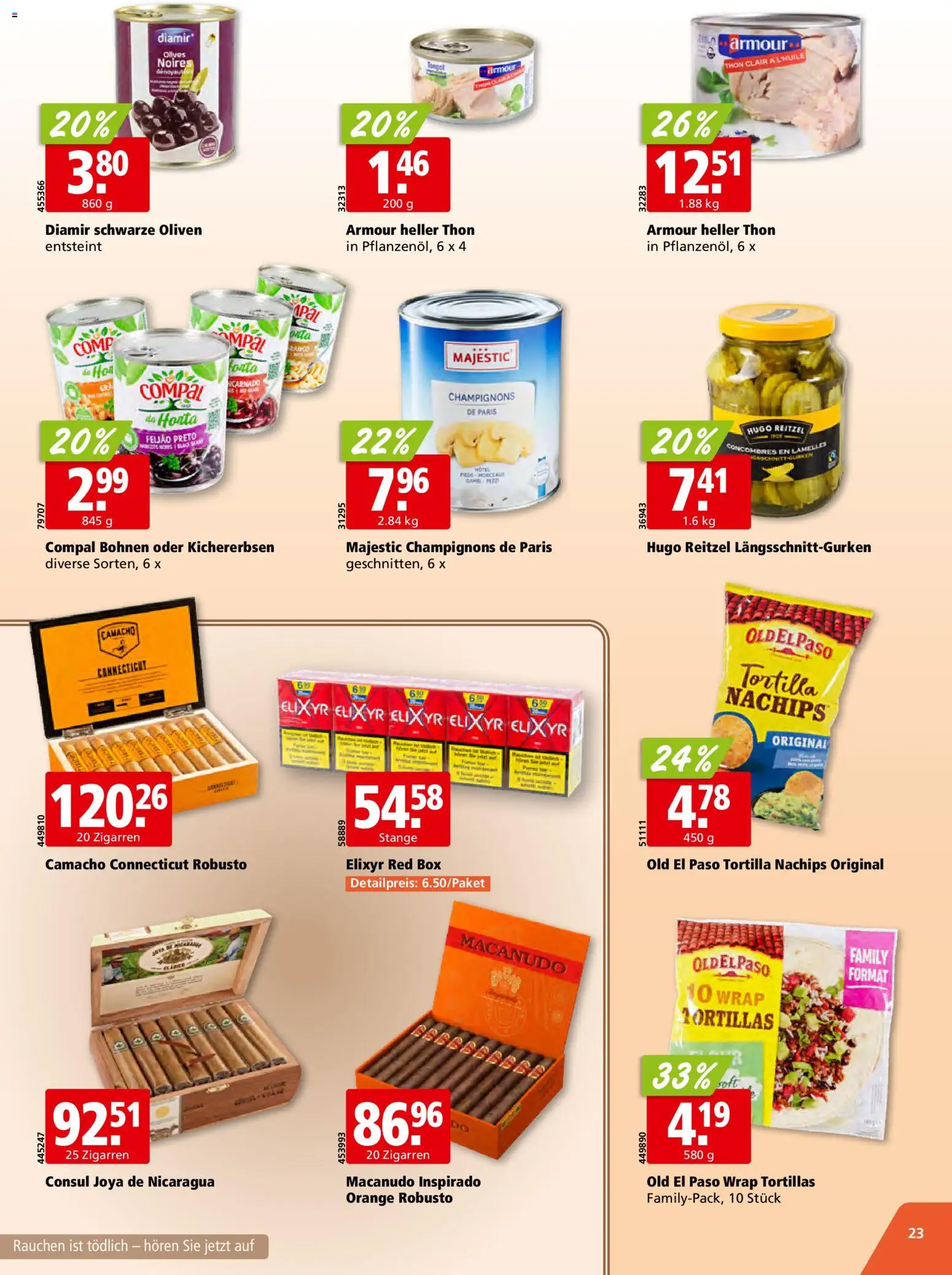 Aligro aktionen – gültig ab 16.03.2026 | Seite: 23 | Produkte: Box, Champignons