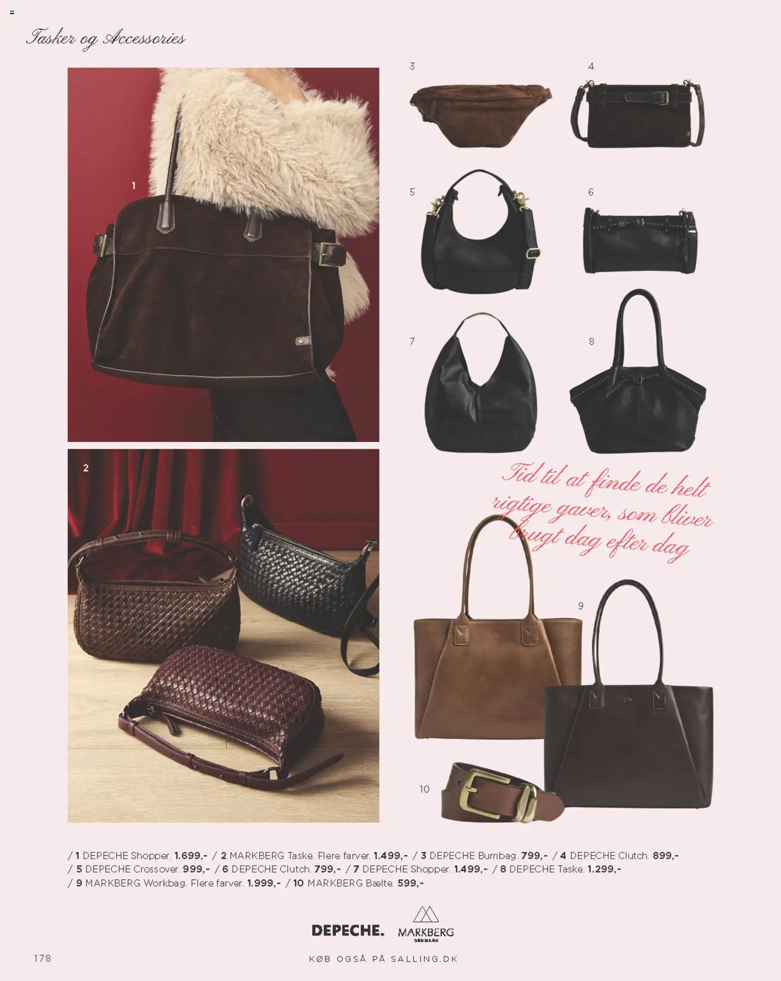 Salling tilbudsavis – gyldig fra 01.11.2025 | Side: 178 | Produkter: Tasker