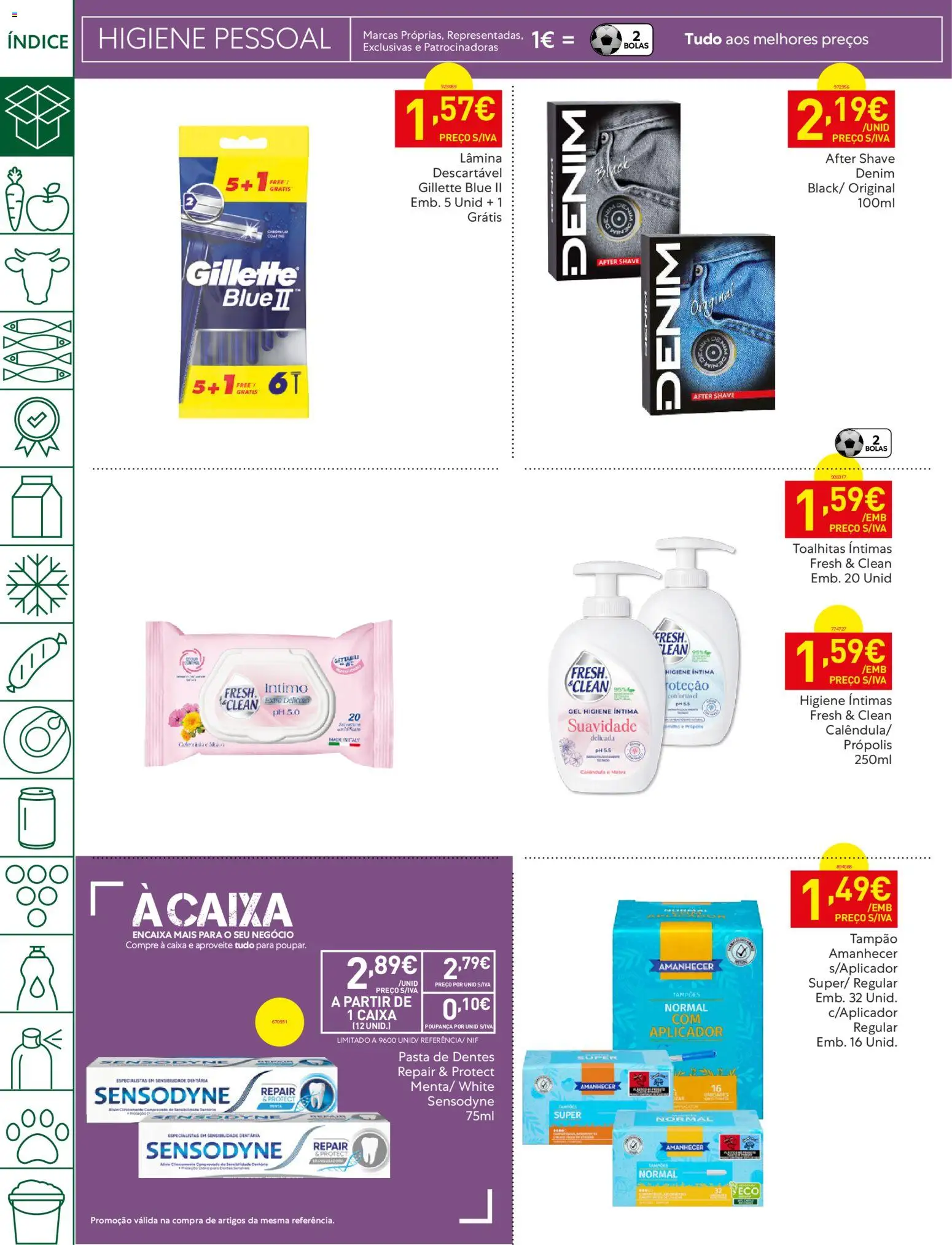 Recheio - Bons Negócios Madeira │ válido de 07.04.2026 | Página: 44 | Produtos: Pasta de dentes, Caixa