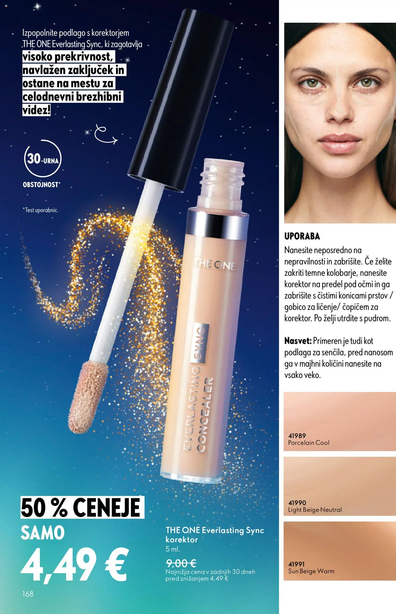 Novi Oriflame katalog ponudbe – veljaven od 19.11.2025 | Stran: 168 | Izdelki: Korektor