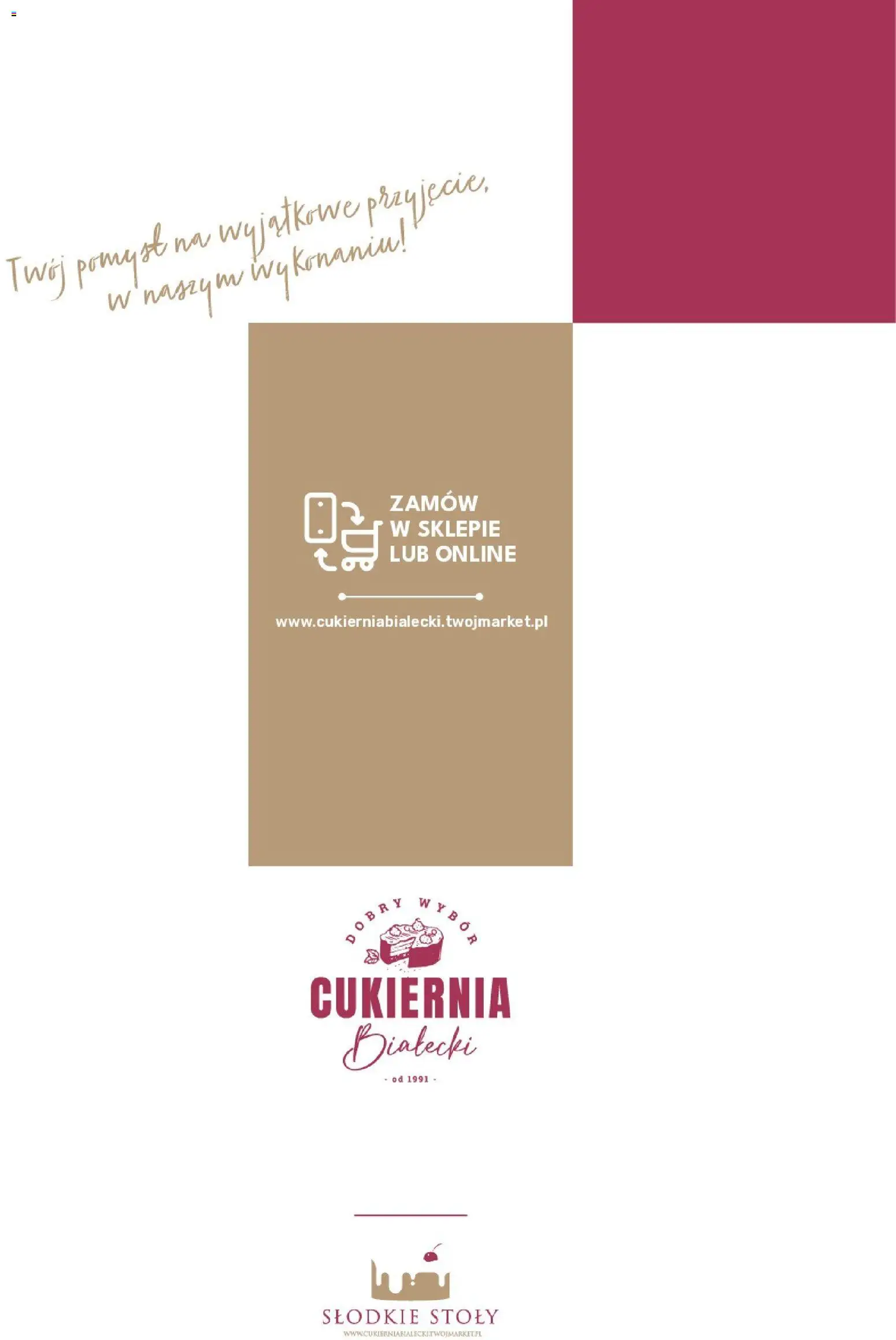 Twój Market Gazetka - Słodkie stoły od 30.07.2021 | Strona: 16