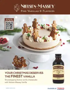 Preview of Tesco - Tesco Magazine December 2025 valid from 01.12.2025 | Page: 22 | Products: Cheesecake, Vanilla