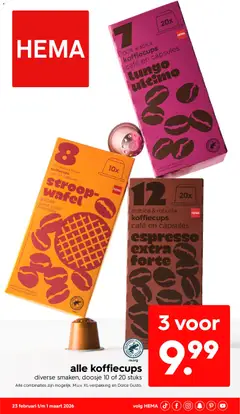 Hema folder / publicité - Voorbeeld van een folder van Hema, geldig van 23.02.2026