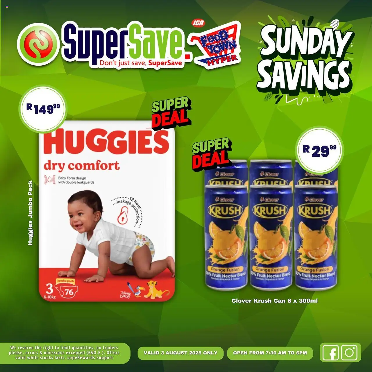 Super Save Sunday Deals │ valid from 03.08.2025 | Page: 3