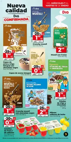 Vista previa Gelatina de fresa / de sabores, Dia Caprichoso pack-6 x 100 g válido desde el 07.01.2026 | Página: 9