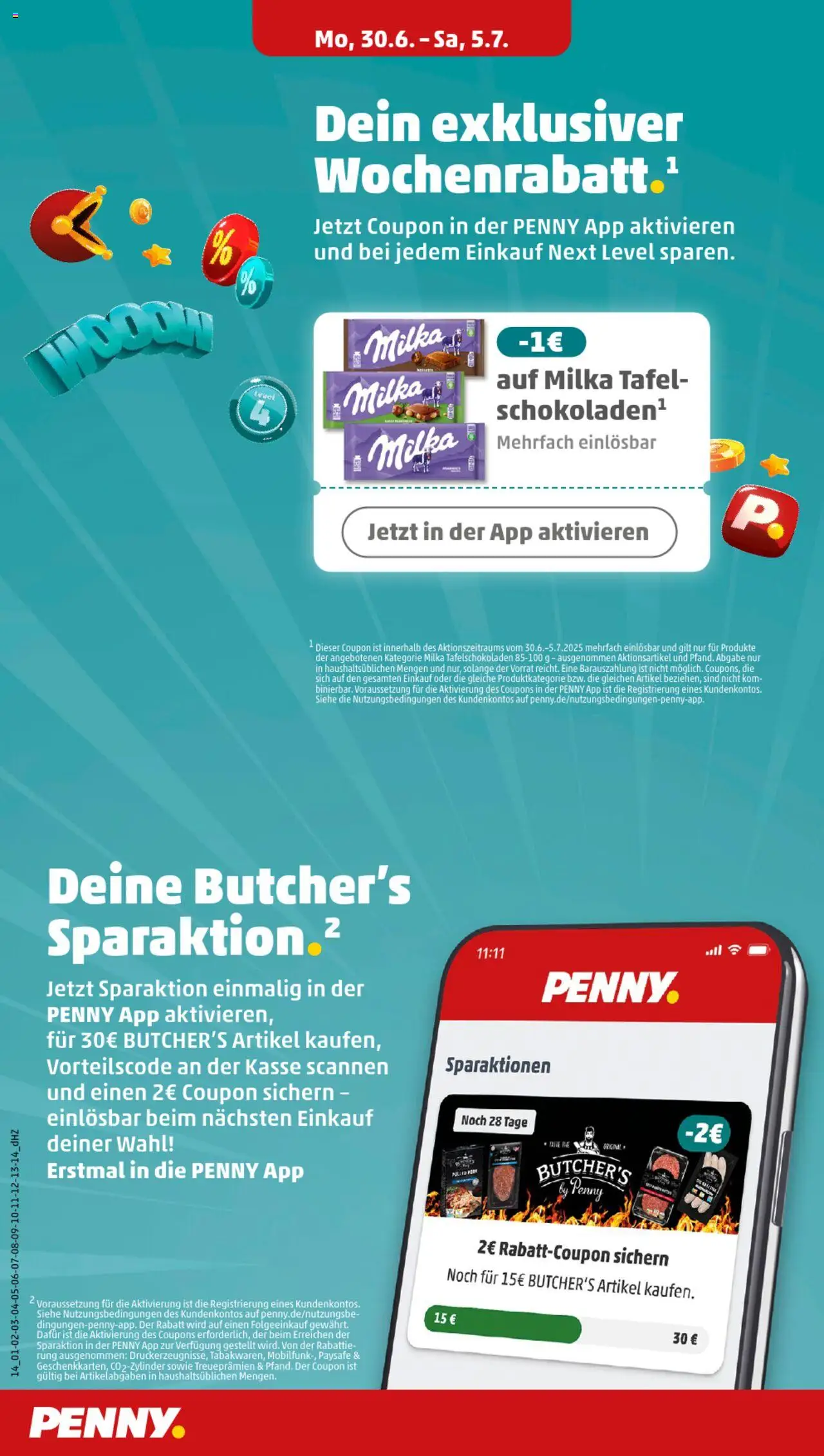 Penny Prospekt 	 - gültig ab dem 30.06.2025 | Seite: 14 | Produkte: Milka