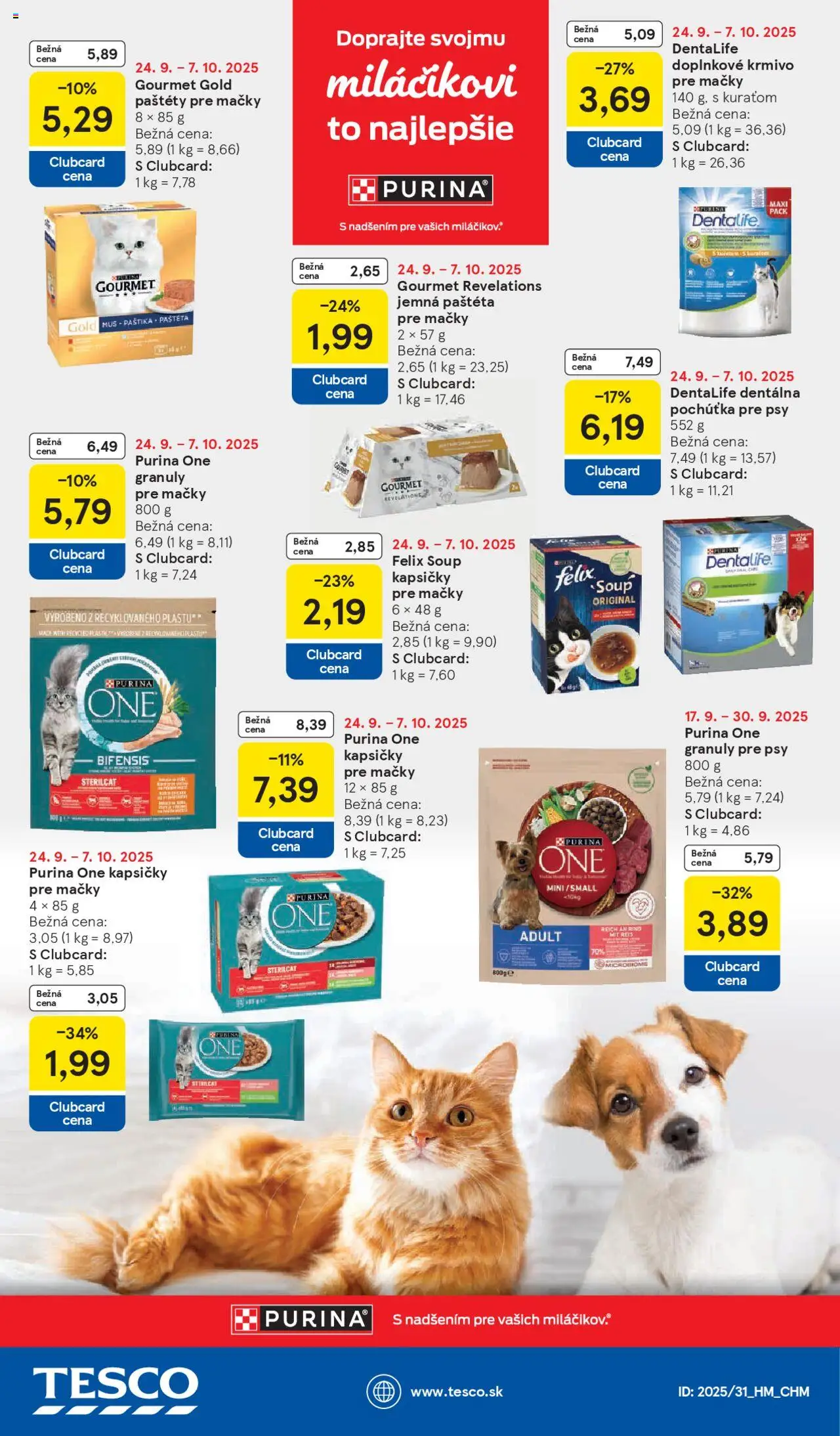Nové Tesco akcie – leták je platný od 24.09.2025 | Strana: 35 | Produkty: Felix