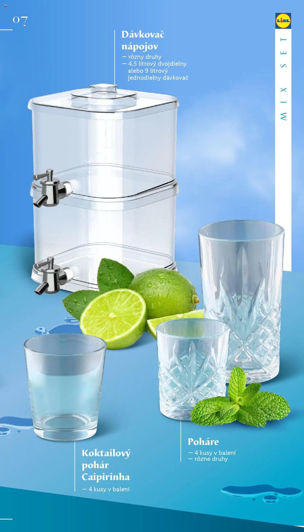 Lidl barmanská príručka │ platný od 03.06.2025 | Strana: 7