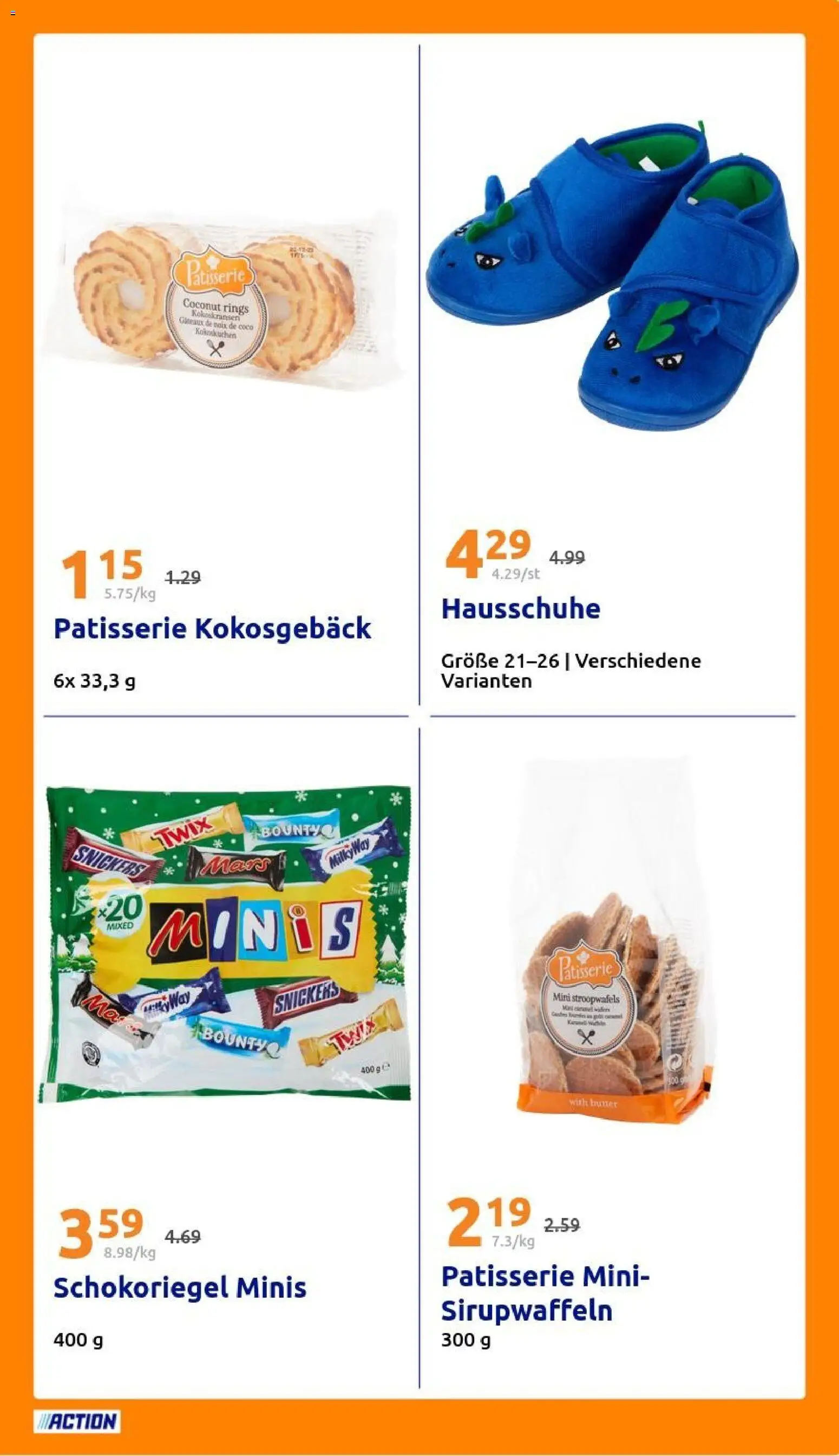 Action Flugblatt gültig ab 29.10.2025 | Seite: 23 | Produkte: Hausschuhe