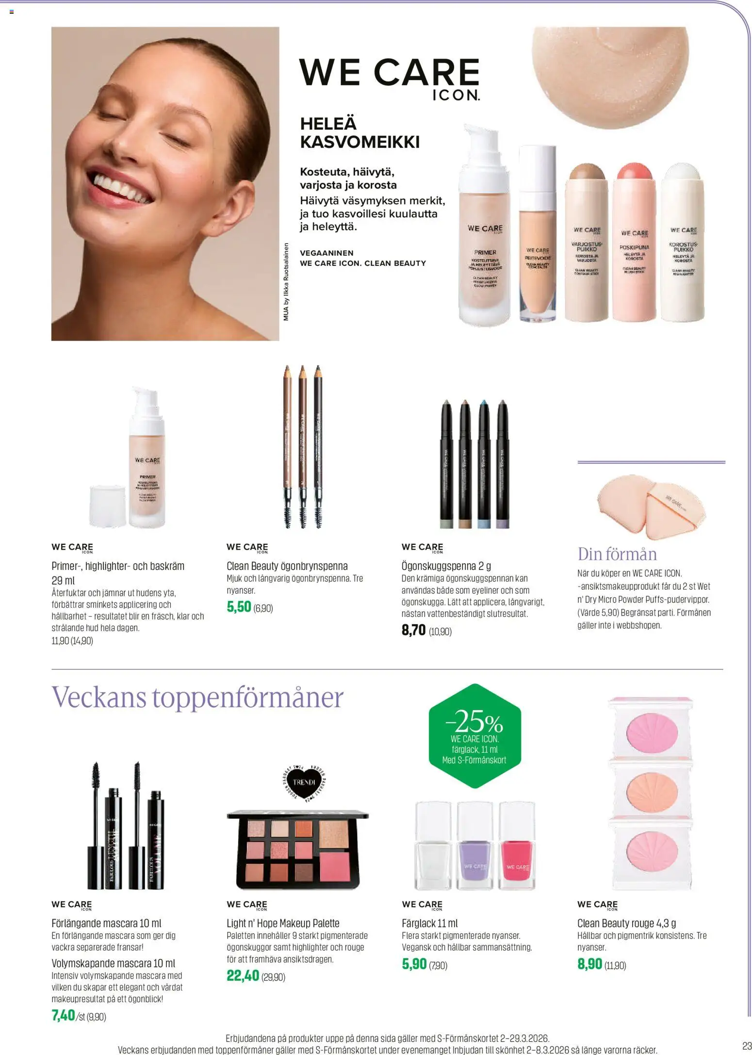 Sokos tarjoukset - Emotion – voimassa 02.03.2026 alkaen | Sivu: 23 | Tuotteet: Peitevoide, Poskipuna